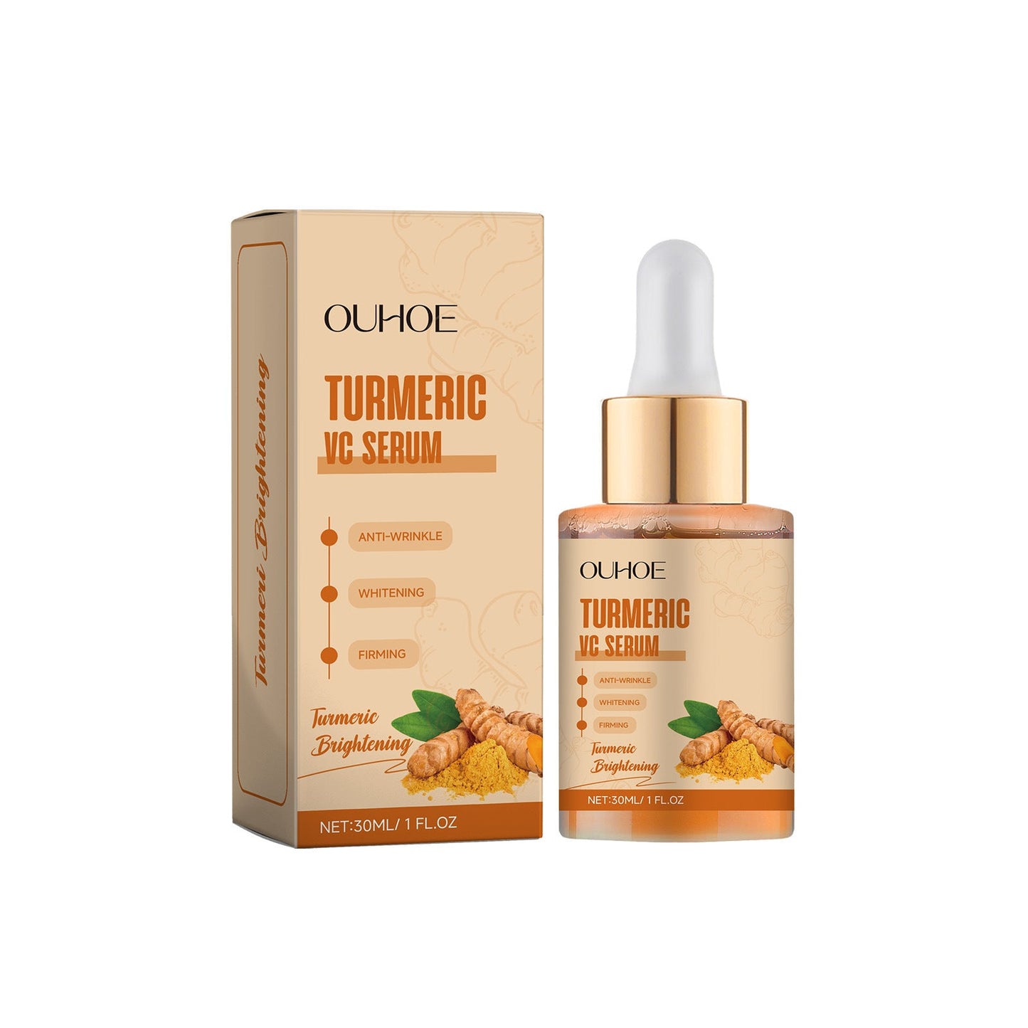 Turmeric Facial Hydrating Care Wet Moisturizing - Unica Beauty Essentials