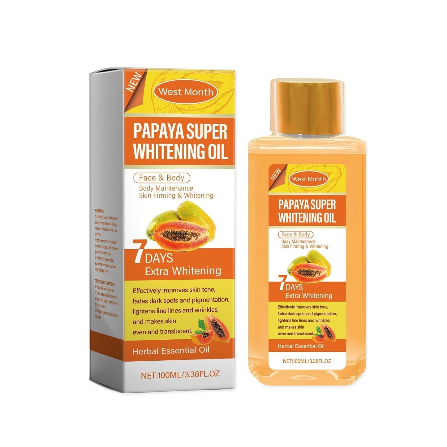 Turmeric Radiance Body Oil – Brighten, Nourish & Even Skin Tone Naturally - Unica Beauty Essentials